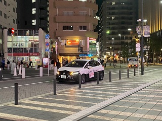 青パトロール巡回