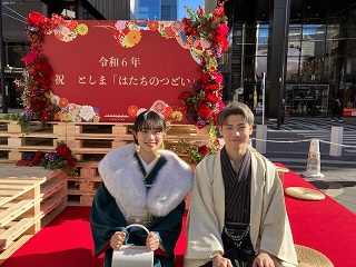 記念フォトスポット（昨年の様子）