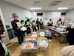 訓練の様子