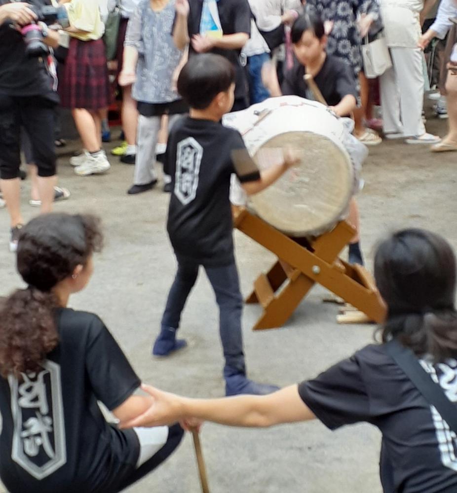 千早四丁目町会盆踊写真2
