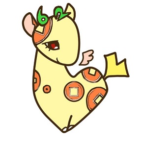 個人住民税PRキャラクター「ぜいきりん」