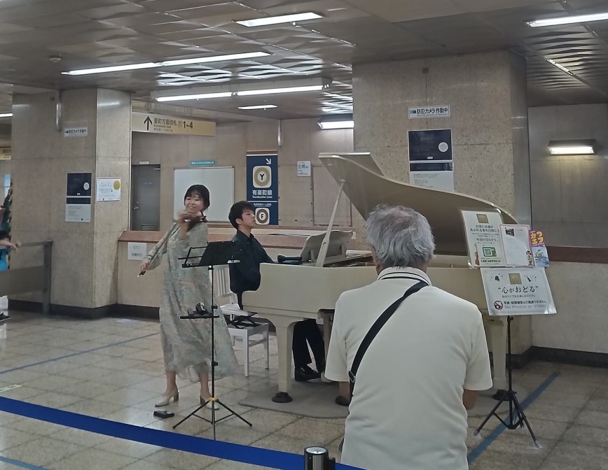 240716要町駅ミニコンサート