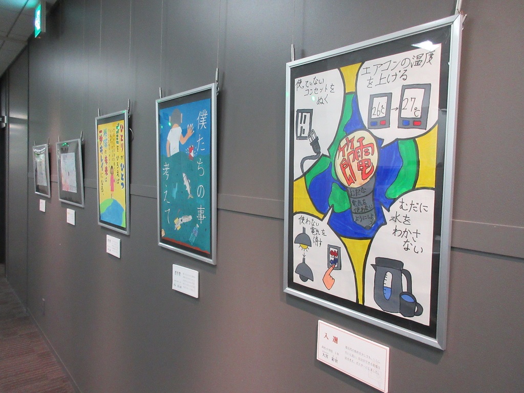 令和6年度入賞作品展示風景2
