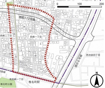 椎名町ビジョン区域