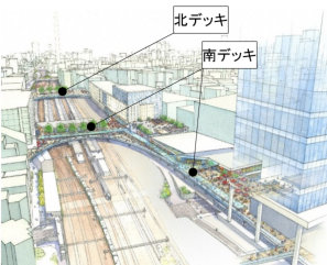 東西デッキ整備イメージ