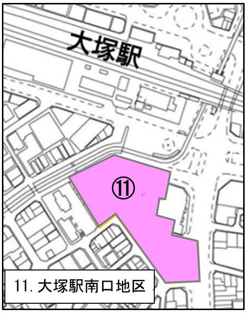 大塚まちづくり動向図
