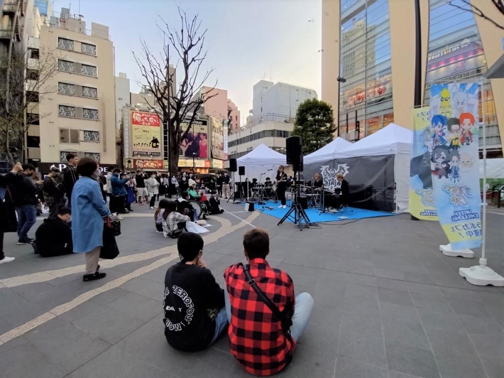 Hareza池袋での音楽によるアニメのまちづくり
