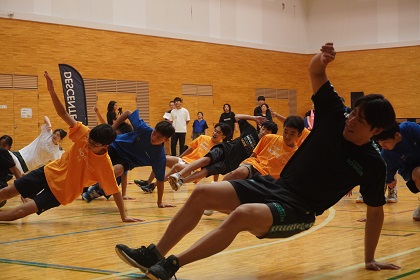 本多選手ブレイキン