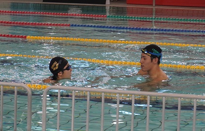 本多選手１対１