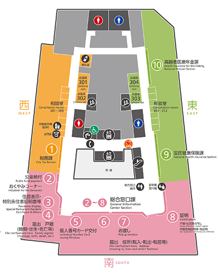 3階フロアマップ