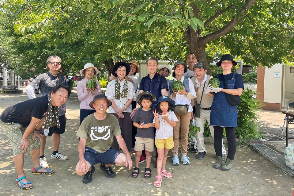 町会のみなさんの集合写真