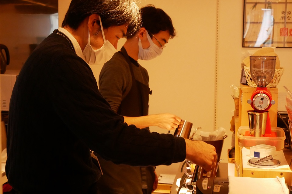 カフェ蔵の店長さん