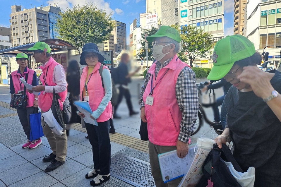 ガイドさん4人としま案内人駒込