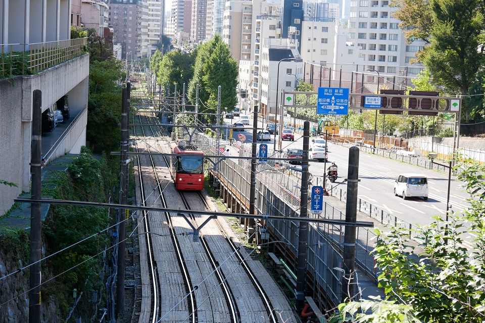 都電と明治通り