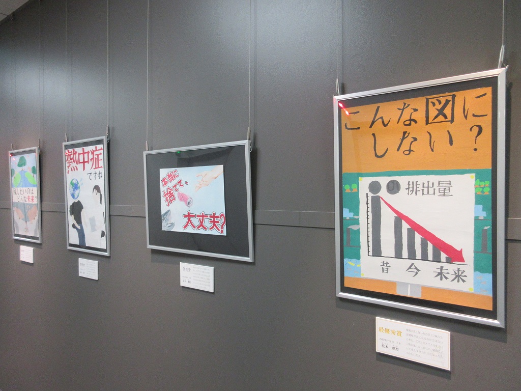 令和6年度入賞作品展示風景3