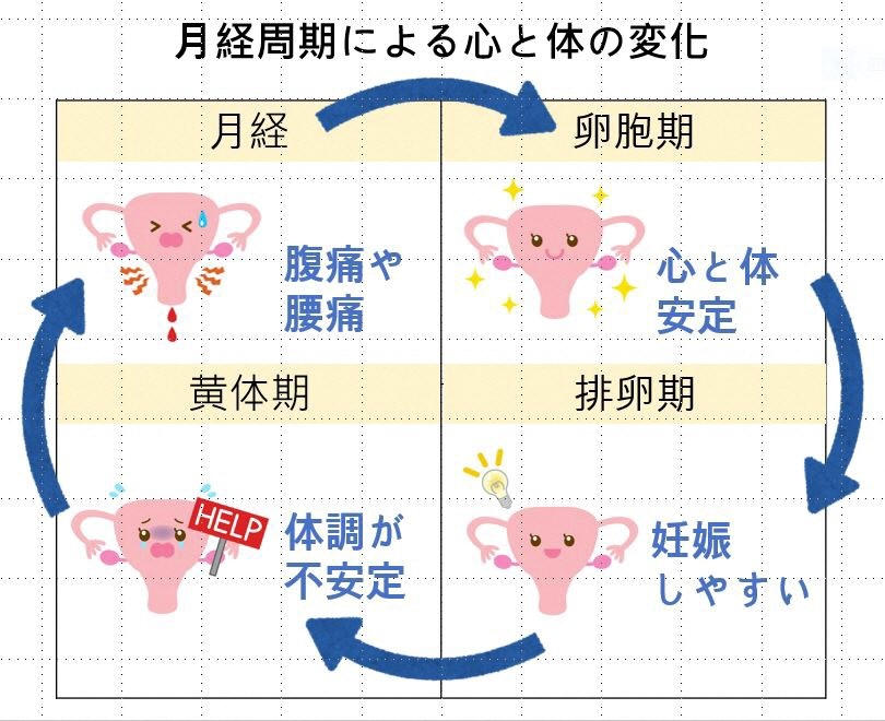 おりものと生理講座