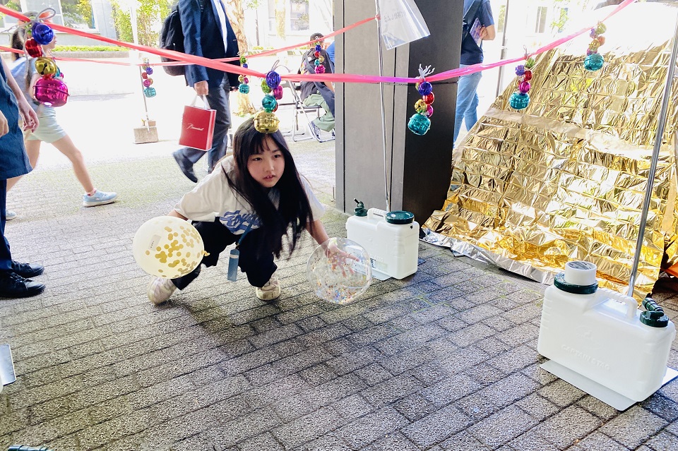 防災フェス風船