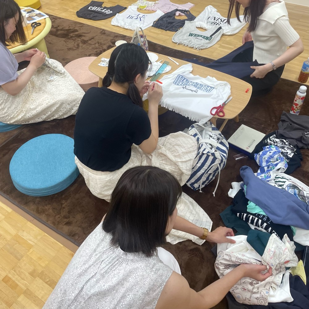 まちなか保健室作業風景