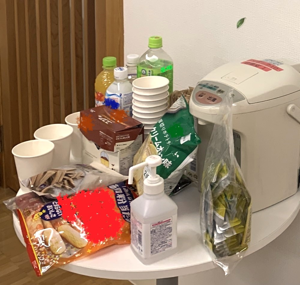 まちなか保健室お菓子
